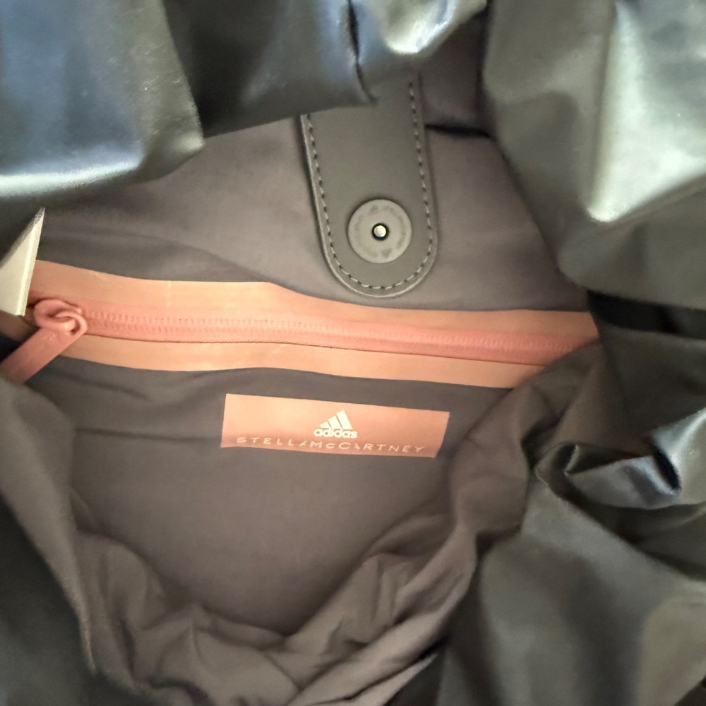 Stella McCartney and Adidas Backpack in Black with White Side Accent - Picture 6 of 7